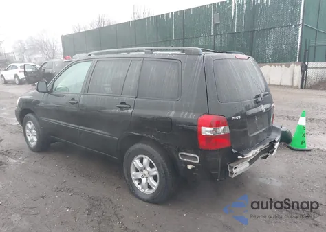 2005 Toyota Highlander z USA, uszkodzony, nr VIN JTEGD21A950124888